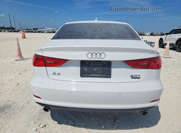 WAUE8GFF1G1024652 2016 AUDI A3 White Rear view