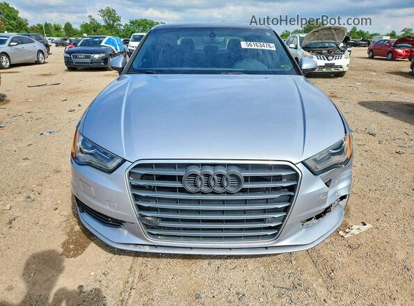 WAUE8GFF6G1041480 2016 AUDI A3 Silver Widok z przodu