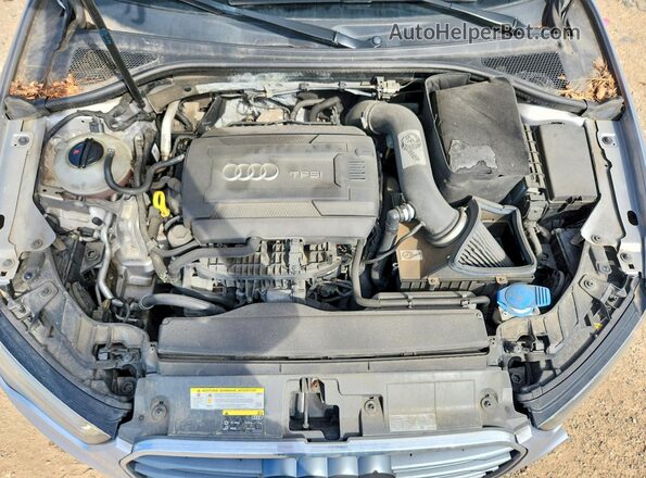 WAUE8GFF6G1041480 2016 AUDI A3 Silver Widok wnętrza z tyłu
