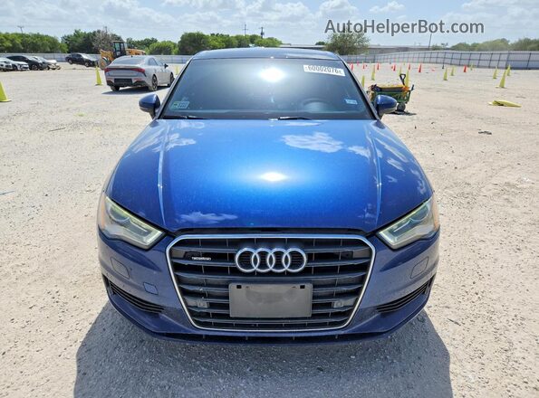 WAUE8GFF7G1036661 2016 AUDI A3 Blue Widok z przodu