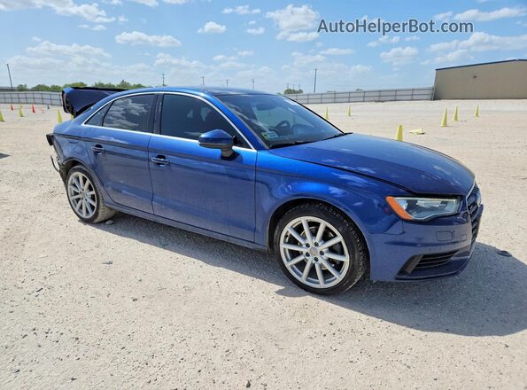 WAUE8GFF7G1036661 2016 AUDI A3 Blue Przód prawy