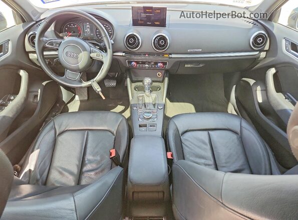 WAUE8GFF7G1036661 2016 AUDI A3 Blue Widok deski rozdzielczej