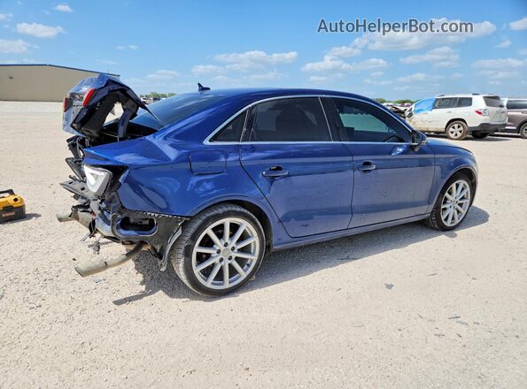 WAUE8GFF7G1036661 2016 AUDI A3 Blue Tył prawy