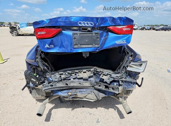 WAUE8GFF7G1036661 2016 AUDI A3 Blue Widok z tyłu