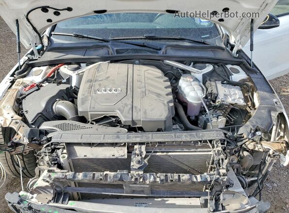 WAUEAAF40PA004179 2023 AUDI A4 White Rear interior view