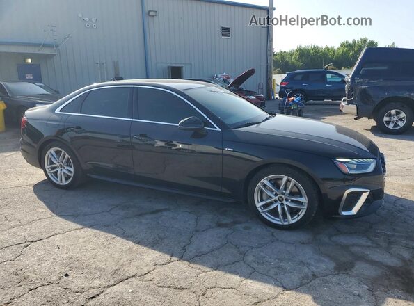 WAUEAAF40PN017085 2023 AUDI A4 Black Передня права чверть