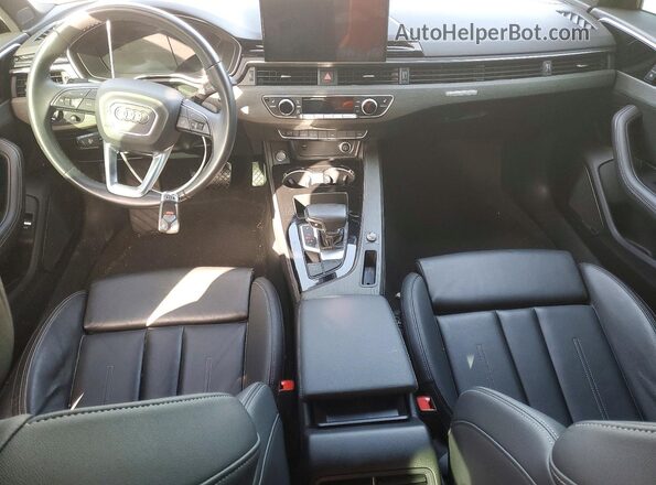 WAUEAAF40PN017085 2023 AUDI A4 Black Вид панелі приладів