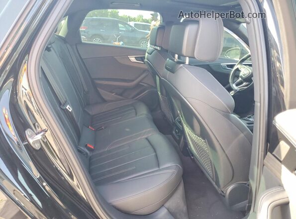 WAUEAAF40PN017085 2023 AUDI A4 Black Вид задніх сидінь