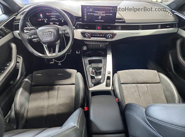 WAUEAAF41MA069683 2021 AUDI A4 Gray Vista del salpicadero