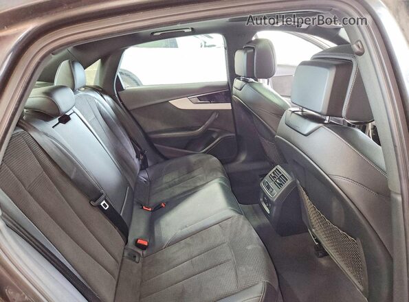 WAUEAAF41MA069683 2021 AUDI A4 Gray Vista de los asientos traseros