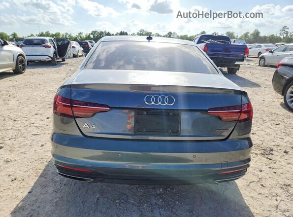 WAUEAAF41MN006303 2021 AUDI A4 Gray უკანა ხედი