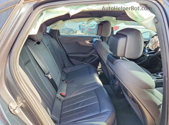 WAUEAAF41MN006303 2021 AUDI A4 Gray უკანა სავარძლების ხედი