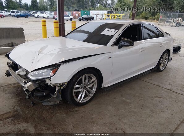 WAUEAAF41NN009302 2022 AUDI A4 White Front left
