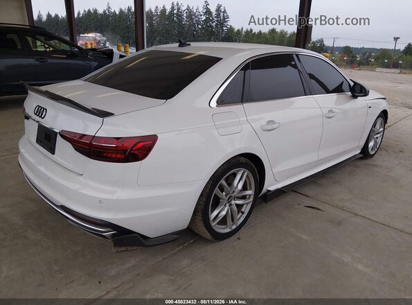 WAUEAAF41NN009302 2022 AUDI A4 White Rear right