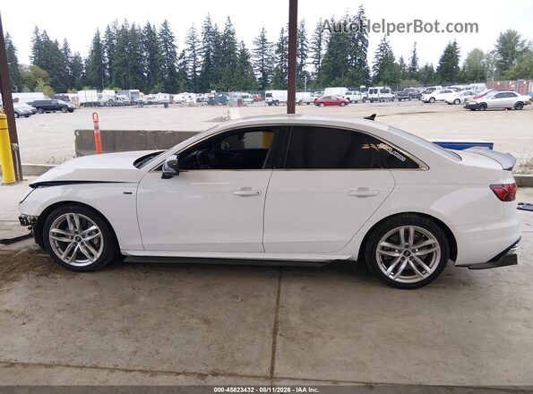 WAUEAAF41NN009302 2022 AUDI A4 White 