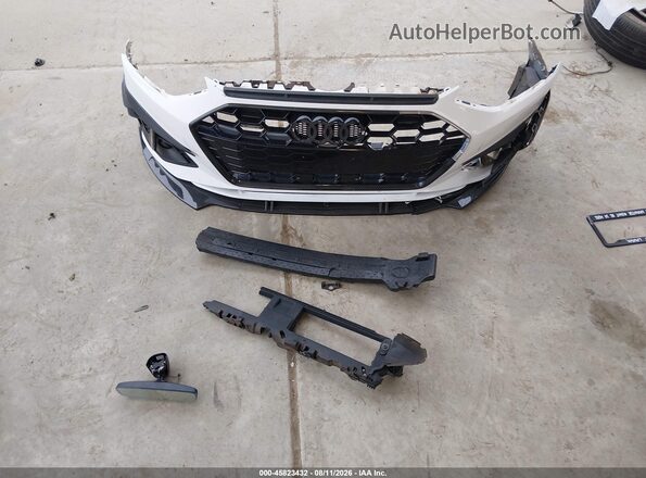 WAUEAAF41NN009302 2022 AUDI A4 White Instrument cluster view