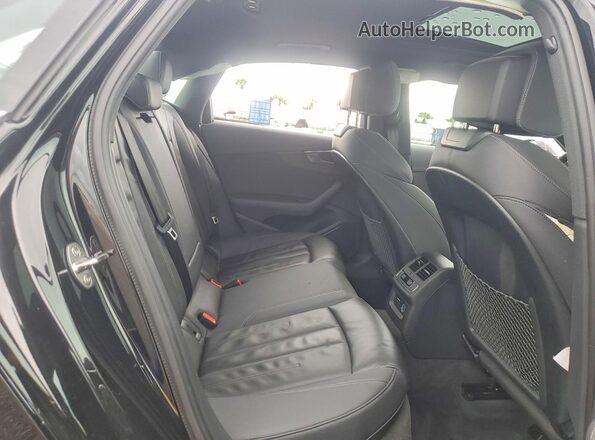 WAUEAAF42PN024104 2023 AUDI A4 Black Հետևի նստատեղերի տեսք