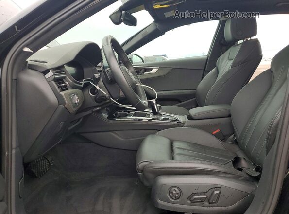 WAUEAAF42PN024104 2023 AUDI A4 Black Սալոնի դիմացի տեսք