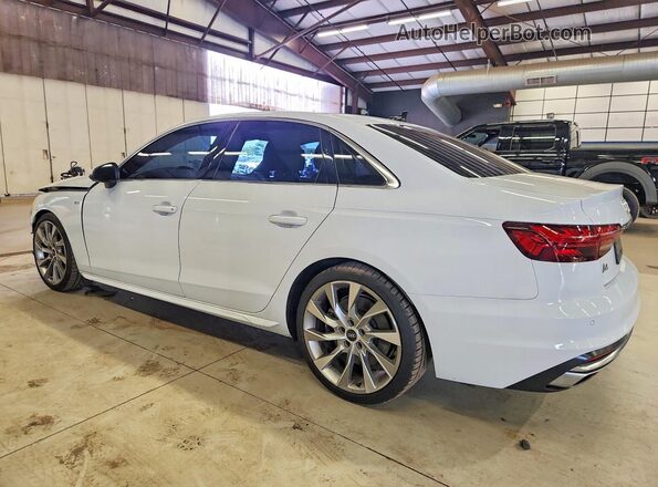 WAUEAAF43NN004473 2022 AUDI A4 White Rear left