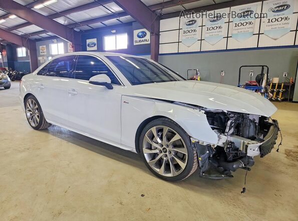 WAUEAAF43NN004473 2022 AUDI A4 White Front right
