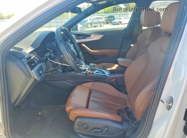 WAUEAAF43RN005886 2024 AUDI A4 White Вид салону спереду