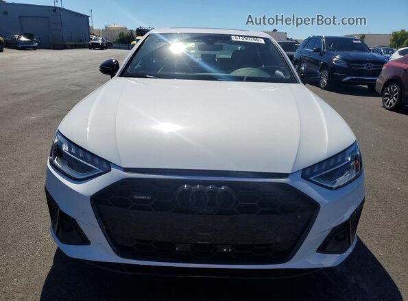 WAUEAAF43RN005886 2024 AUDI A4 White Вид спереду