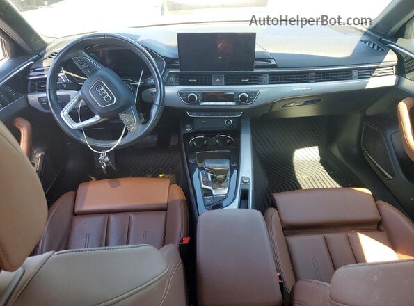 WAUEAAF43RN005886 2024 AUDI A4 White Вид панелі приладів