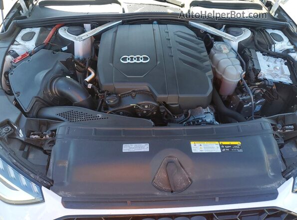 WAUEAAF43RN005886 2024 AUDI A4 White Вид задньої частини салону