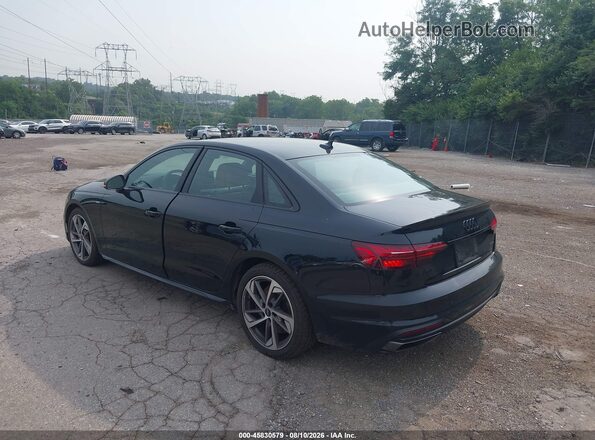 WAUEAAF45PA001553 2023 AUDI A4 Черный Задняя левая четверть