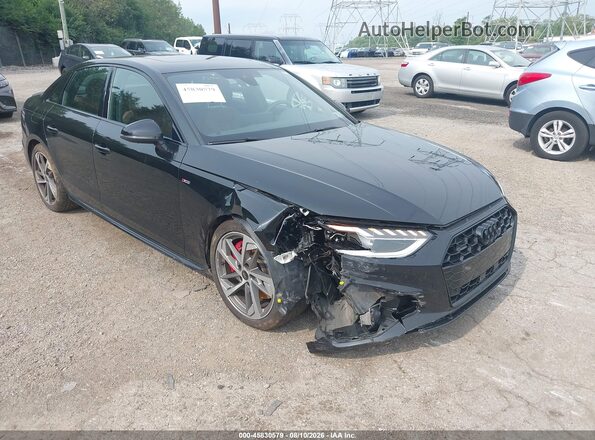 WAUEAAF45PA001553 2023 AUDI A4 Черный Вид спереди