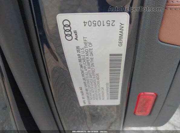 WAUEAAF45PA001553 2023 AUDI A4 Черный Вид подкапотного пространства