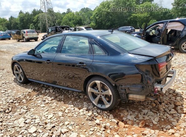 WAUEAAF46MN011609 2021 AUDI A4 Black Հետևի ձախ