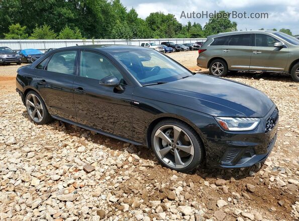 WAUEAAF46MN011609 2021 AUDI A4 Black Առջևի աջ