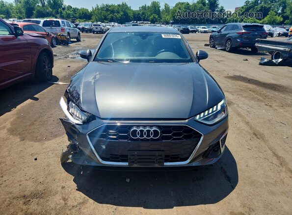 WAUEAAF47MA014168 2021 AUDI A4 Серый Вид спереди