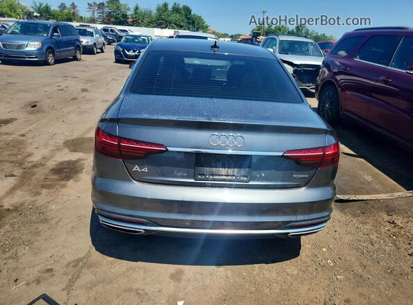 WAUEAAF47MA014168 2021 AUDI A4 Серый Вид сзади