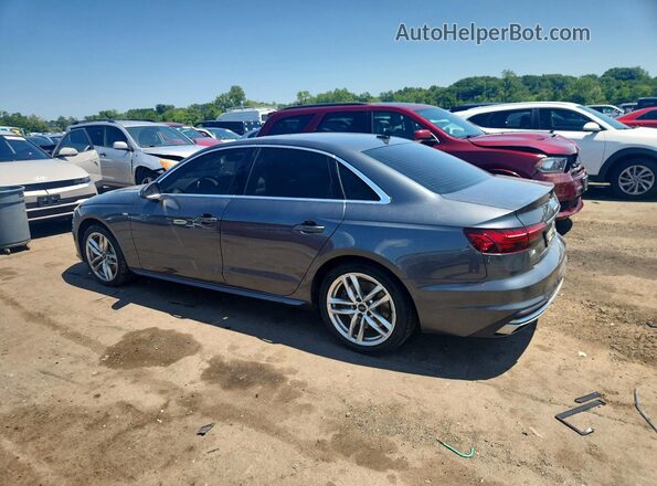 WAUEAAF47MA014168 2021 AUDI A4 Серый Задняя левая четверть