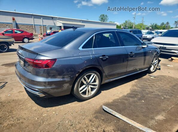 WAUEAAF47MA014168 2021 AUDI A4 Серый Задняя правая четверть