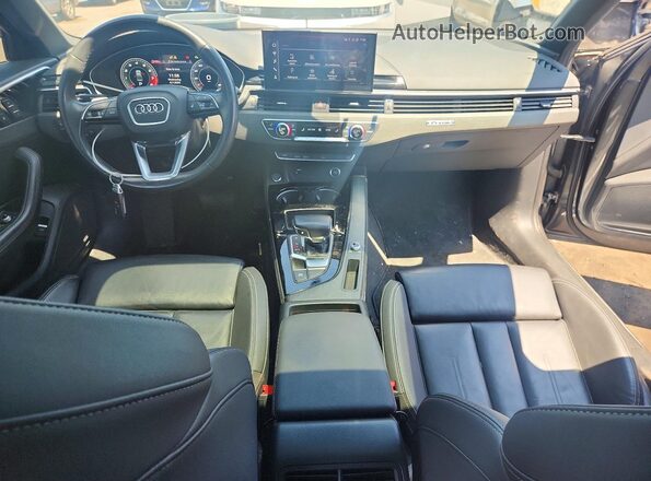 WAUEAAF47MA014168 2021 AUDI A4 Серый Вид панели приборов