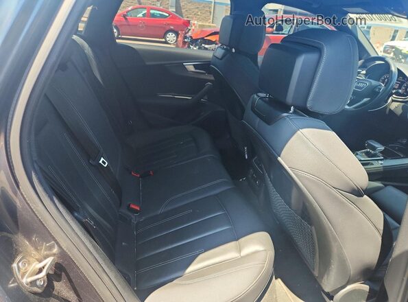 WAUEAAF47MA014168 2021 AUDI A4 Серый Вид задних сидений