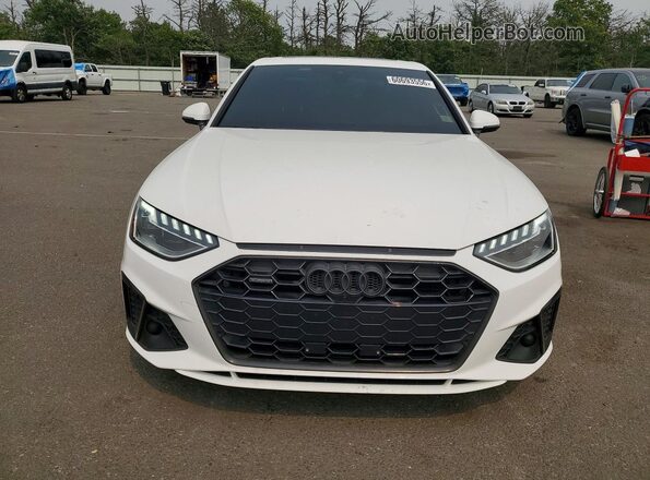 WAUEAAF48NN010835 2022 AUDI A4 White Vista frontal