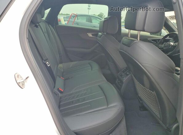 WAUEAAF48NN010835 2022 AUDI A4 White Vista de los asientos traseros