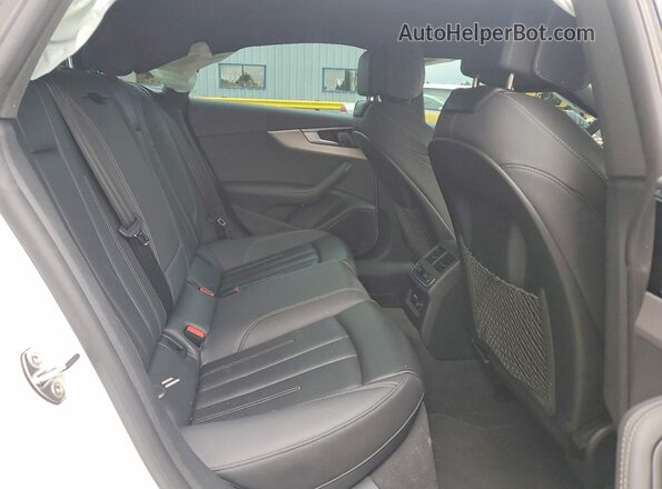 WAUEACF50NA022456 2022 AUDI A5 White Вид задніх сидінь