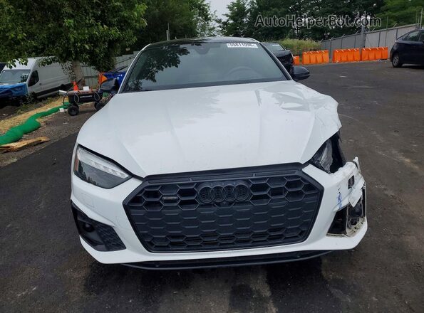 WAUEACF50NA022456 2022 AUDI A5 White Вид спереду