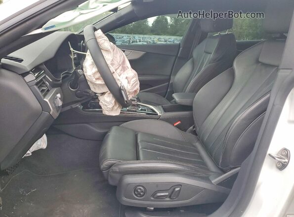 WAUEACF50NA022456 2022 AUDI A5 White Вид салону спереду