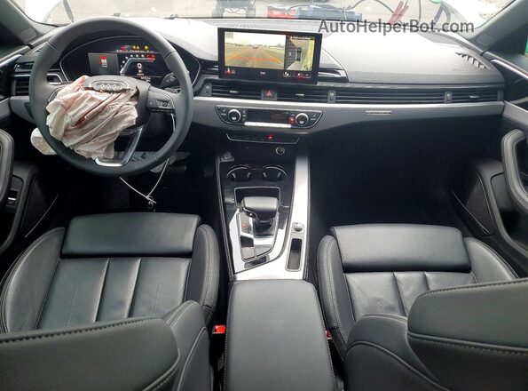 WAUEACF50NA022456 2022 AUDI A5 White Вид панелі приладів