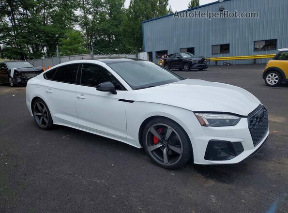WAUEACF50NA022456 2022 AUDI A5 White Передня права чверть