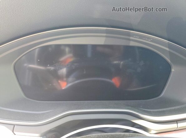 WAUEACF54RA020778 2024 AUDI A5 Gray Вид щитка приладів