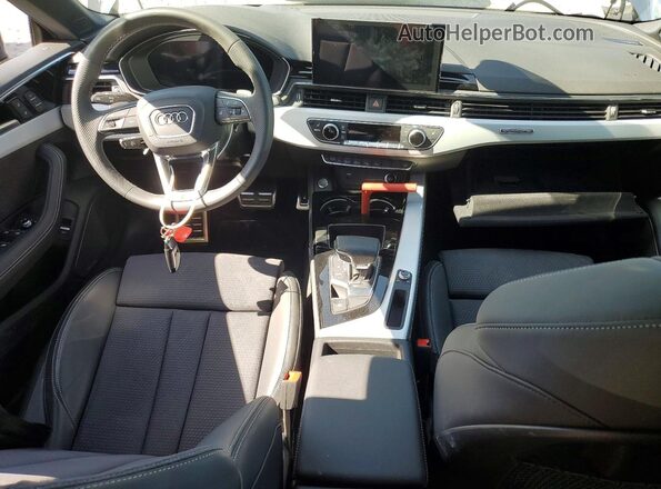 WAUEACF54RA020778 2024 AUDI A5 Gray Вид панелі приладів