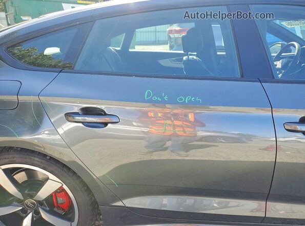 WAUEACF54RA020778 2024 AUDI A5 Gray Вид задніх сидінь