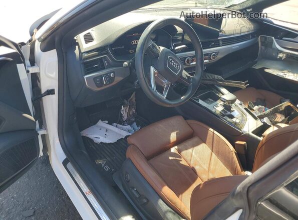 WAUEACF5XRA010045 2024 AUDI A5 White Առջևի վահանակի տեսք